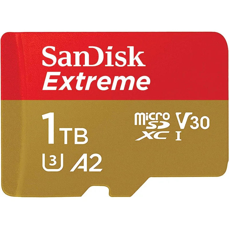 Sandisk 1Tb Extreme Microsd Uhs-I U3 V30 A2 160Mb/S- Sdsqxa1-1T00-Gn6Mn - eBuy UAE